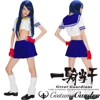 一騎当千 関羽雲長・成都学園制服ver.